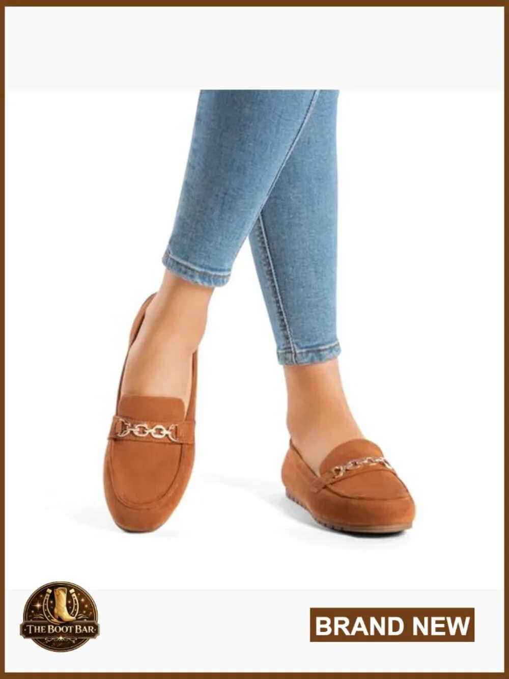 Women's Slip-On Loafers, Faux Suede, Arch Support, Lightweight Work Shoes